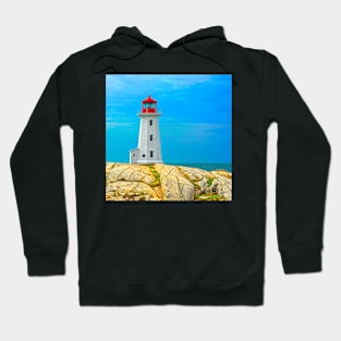 The Solitude of a Lighthouse, Peggy's Cove Hoodie